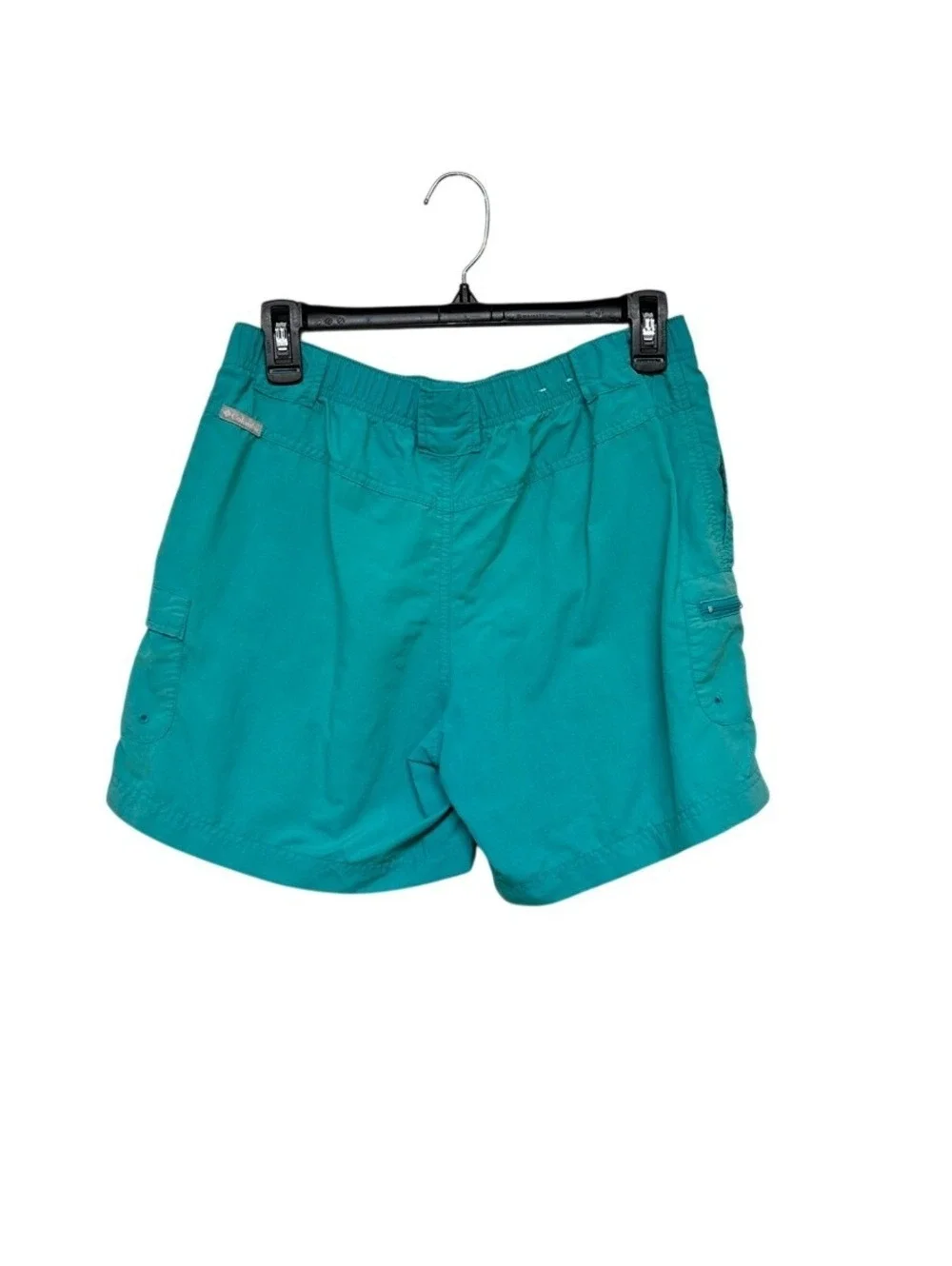 Columbia Women's Teal Sandy River Hiking Outdoor Court Shorts Size S